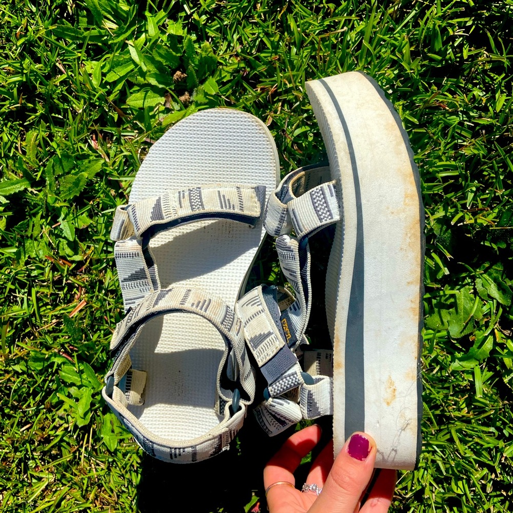 Teva platform sandals